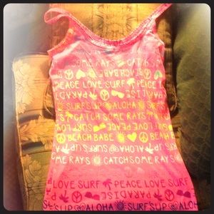 A summer/spring tank top