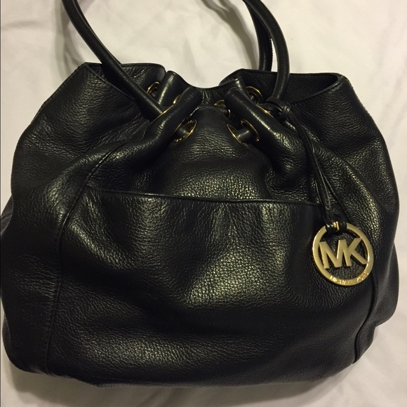 MICHAEL KORS Black Hobo Purse
