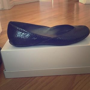 Cole Haan Snakeskin Ballet Flats