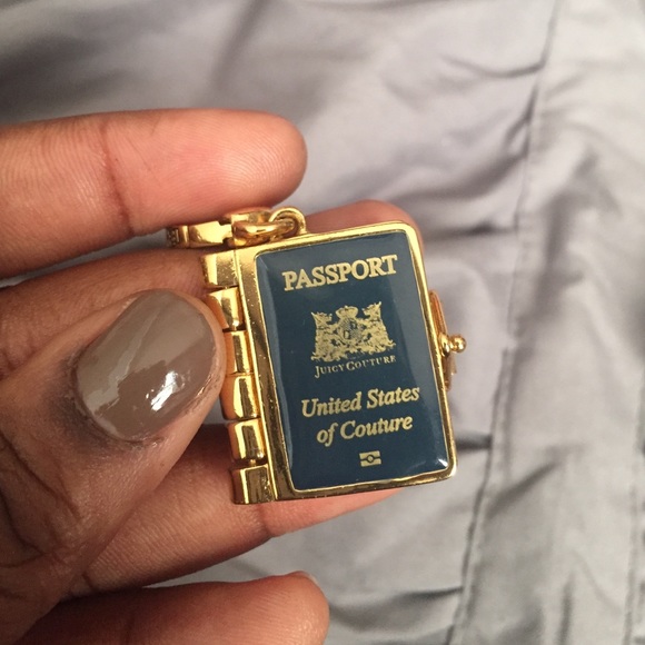 Juicy Couture Passport Charm