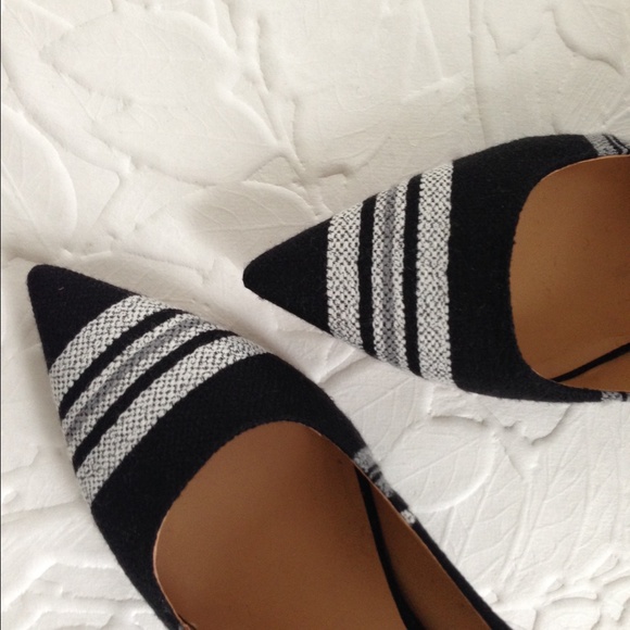 Martina Nine West pumps, black and white - Picture 3 of 4