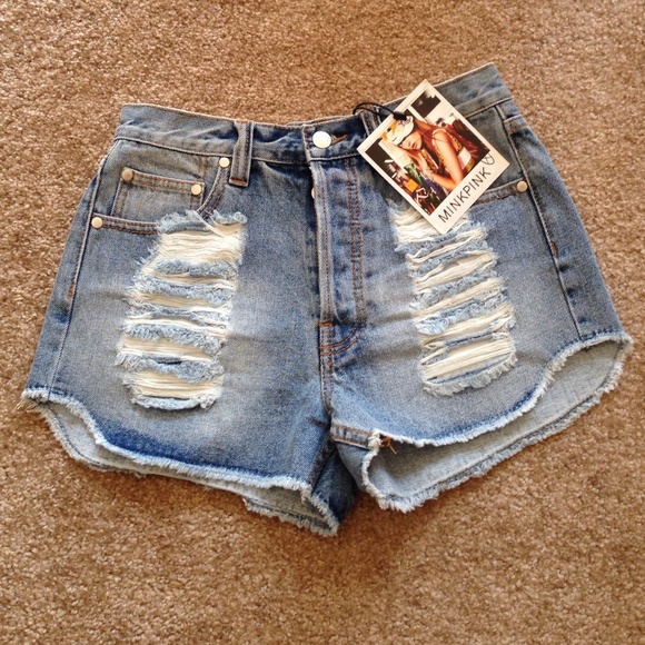 Minkpink slasher shorts