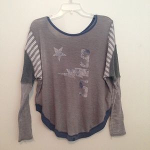 Long-Sleeve Free People Shirt