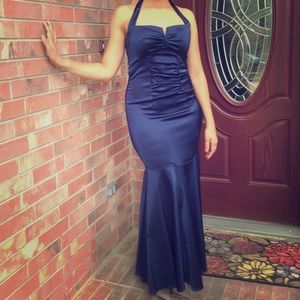 Stunning blue formal dress