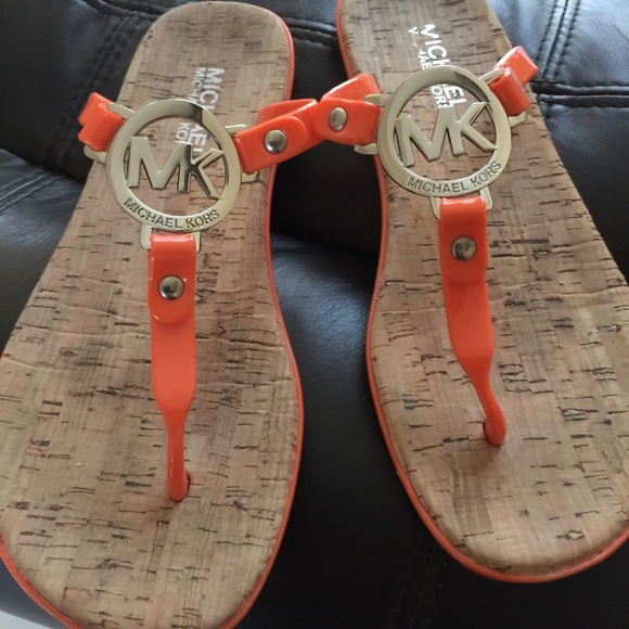 Michael kors jelly sandals