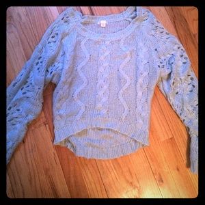 Aqua sweater