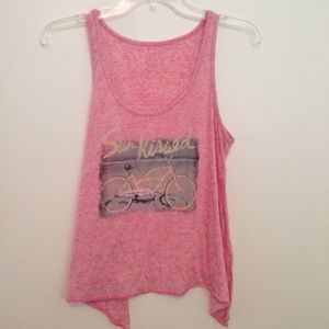 "Sun Kissed" Pink Tank Top