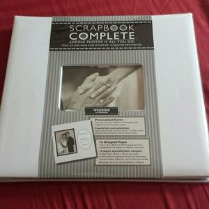 Wedding scrapbook