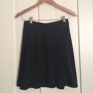 Black TOPSHOP skater style skirt US 6