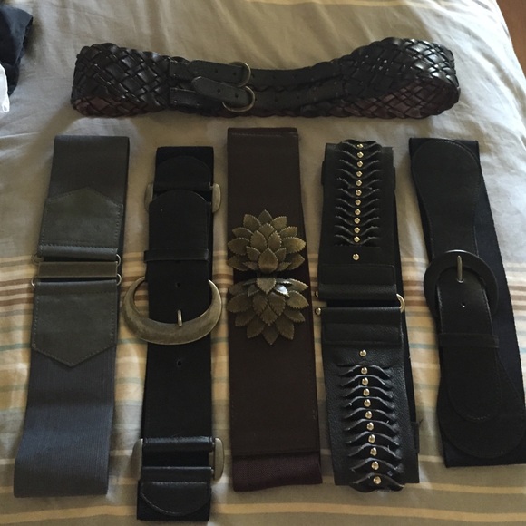 Assorted belts