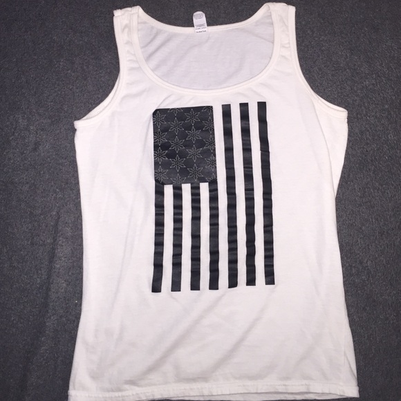 Unknown Brand American flag Tank