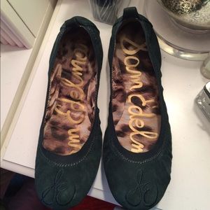 Sam Edelman Forest Green Flats