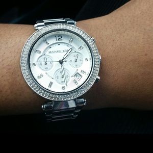 Michael Kors silver watch