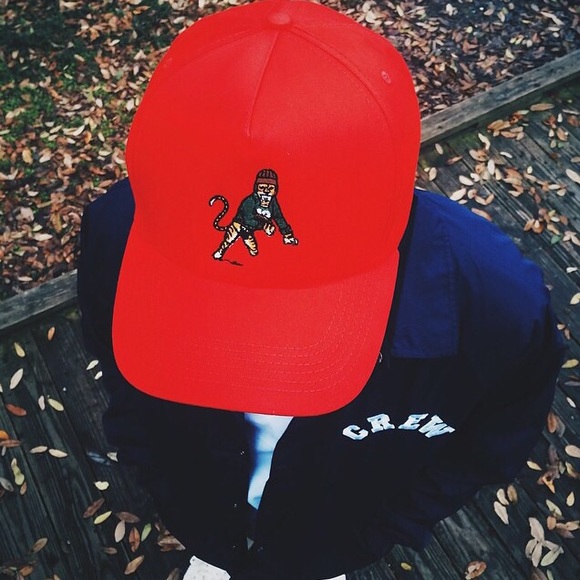 Red ReadyReadyCrew Tiger SnapBack.