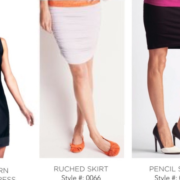 Ruby ribbon grey rouched skirt