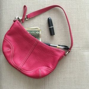 Authentic Coach pink purse.