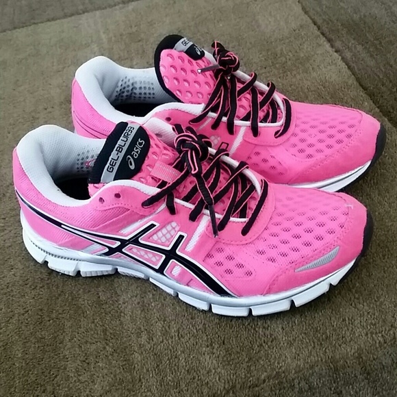 Bright pink asics Clearance