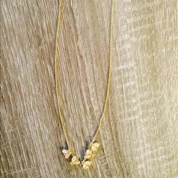 Kate Spade gold and Pearl necklace