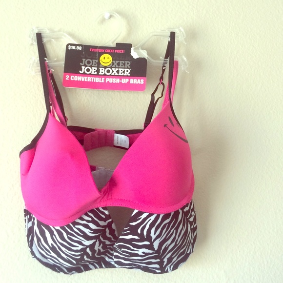 2 Joe Boxer convertible push up bras.