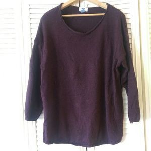 Purple pullover