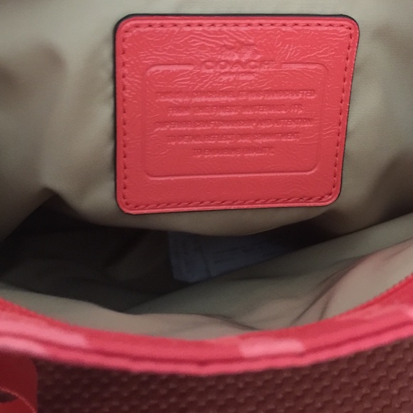 New Hot orange zebra file bag cross body bag - Picture 3 of 4