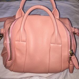 Rockie Pebbled Leather Satchel