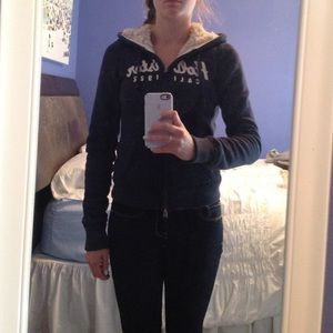 Hollister Faux Fur Lined Hoodie