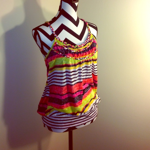 Multicolor Dress Tank