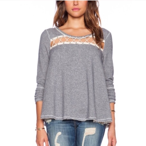 Free People Tops - 💥Reduced💥Free People Lacey love pullover