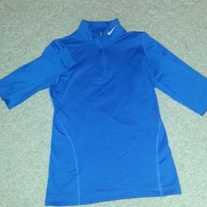 Blue Nike Half Zip