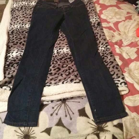 Dark wash Levi's jeans