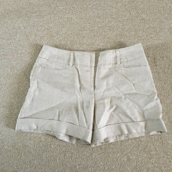 Apt 9 metallic linen shorts