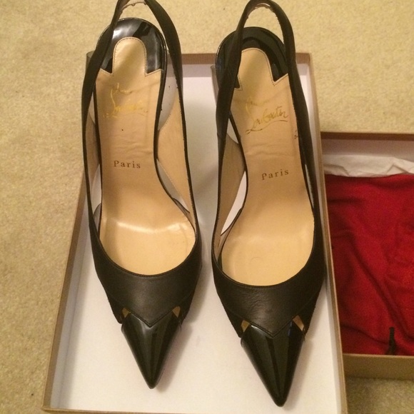 53% off Christian Louboutin Shoes - Louboutin Air Chance 100mm ...  