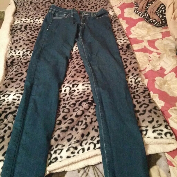 Medium blue jeans