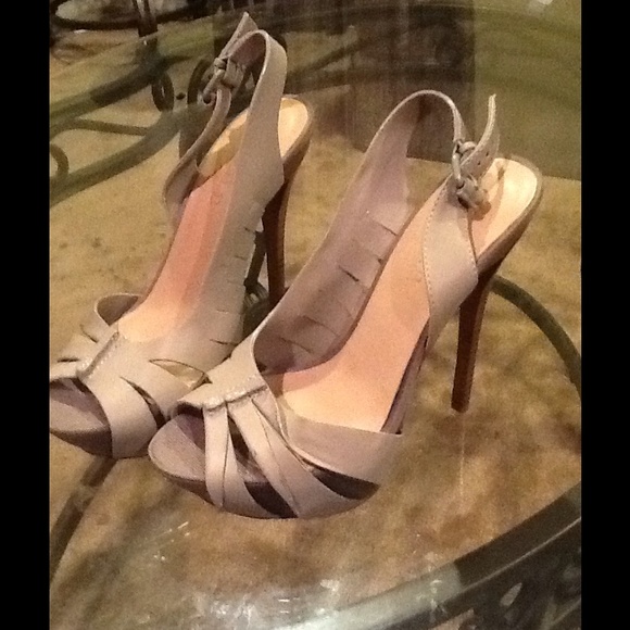 LAMB SLANG-Back heels in taupe