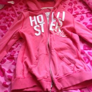 Pink hollister sweater