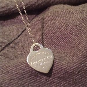 Heart Tag Charm And Chain