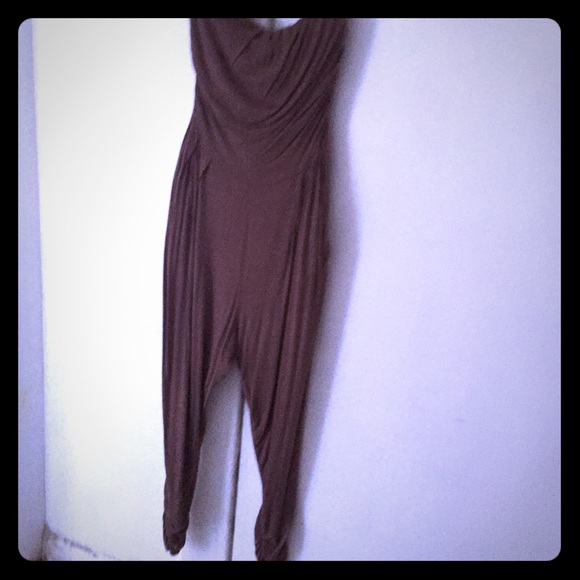 Brown romper
