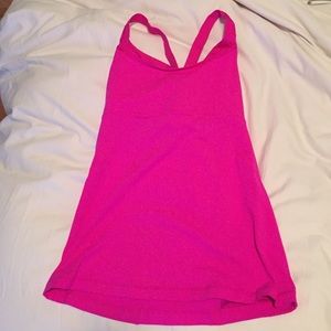 Lululemon Hot Pink Tank Size 6