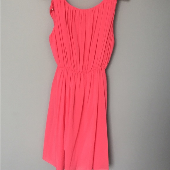 Alice + Olivia fuchsia dress.