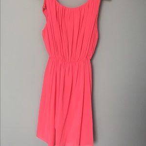 Alice + Olivia fuchsia dress.