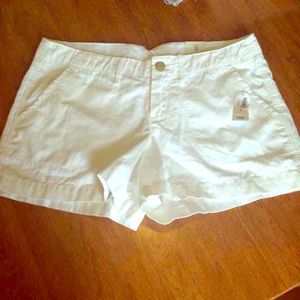 White shorts NWT