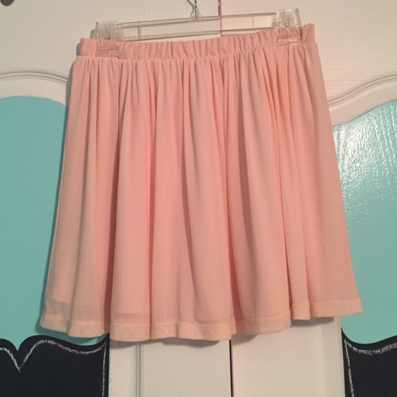 Pink skirt