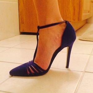 Cobalt Blue Heels