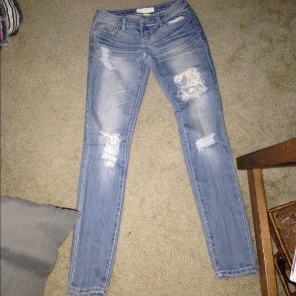 Ripped Denim Jeans