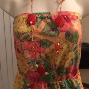 Plus sized NWOT Flowered dress