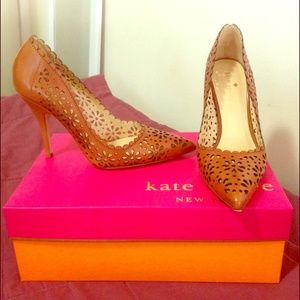 Kate Spade New York Lana Laser Cut Floral Pumps