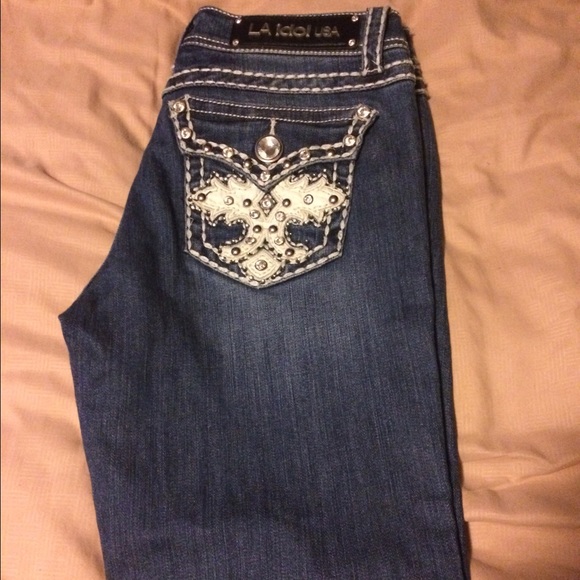LA idol boot cut jeans