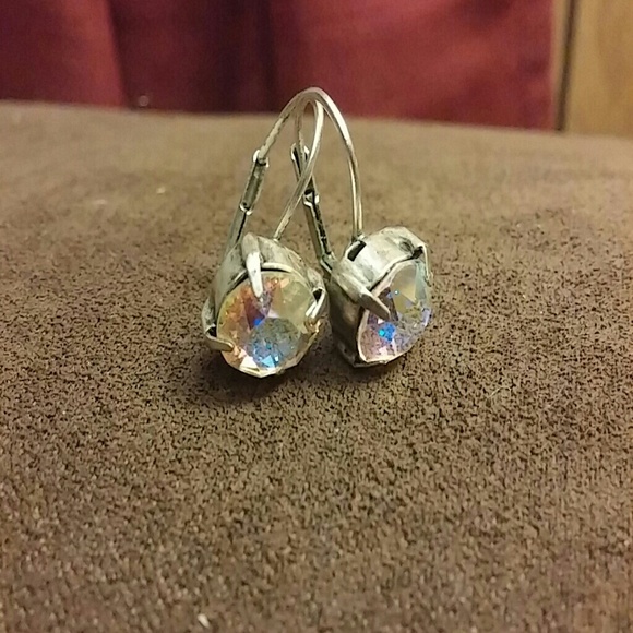 Crystal ab earrings - Picture 1 of 3