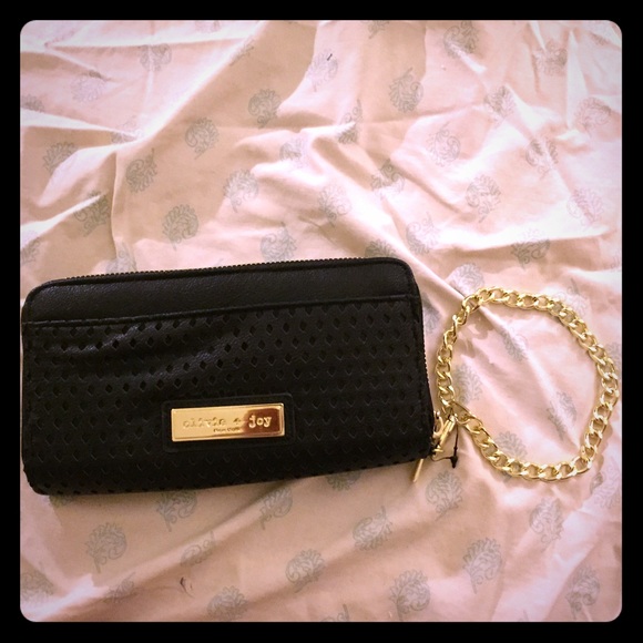 Olivia and Joy clutch